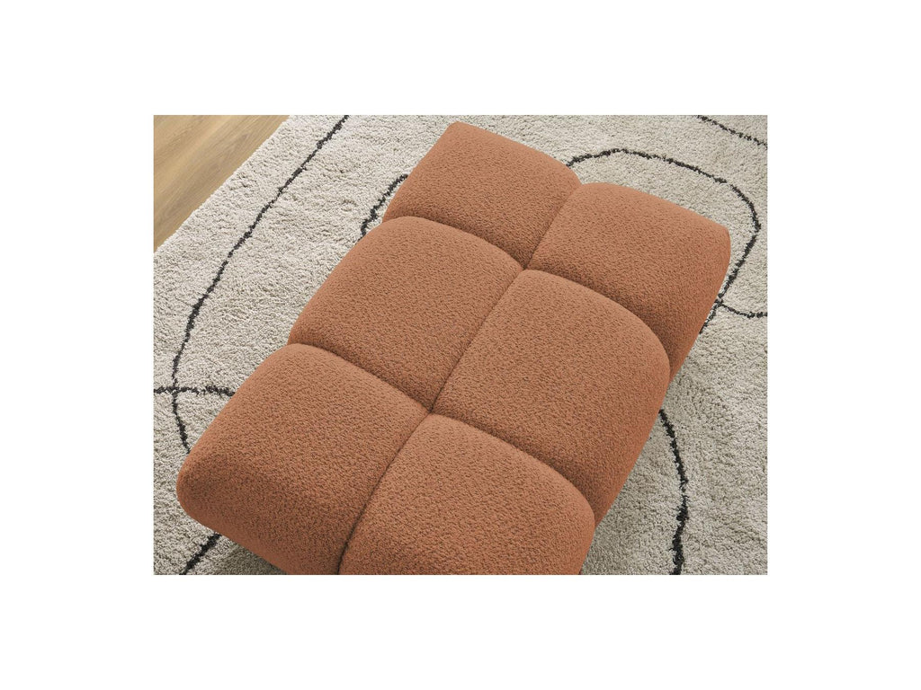 Alya - Pouffe - Bouclé Fabric