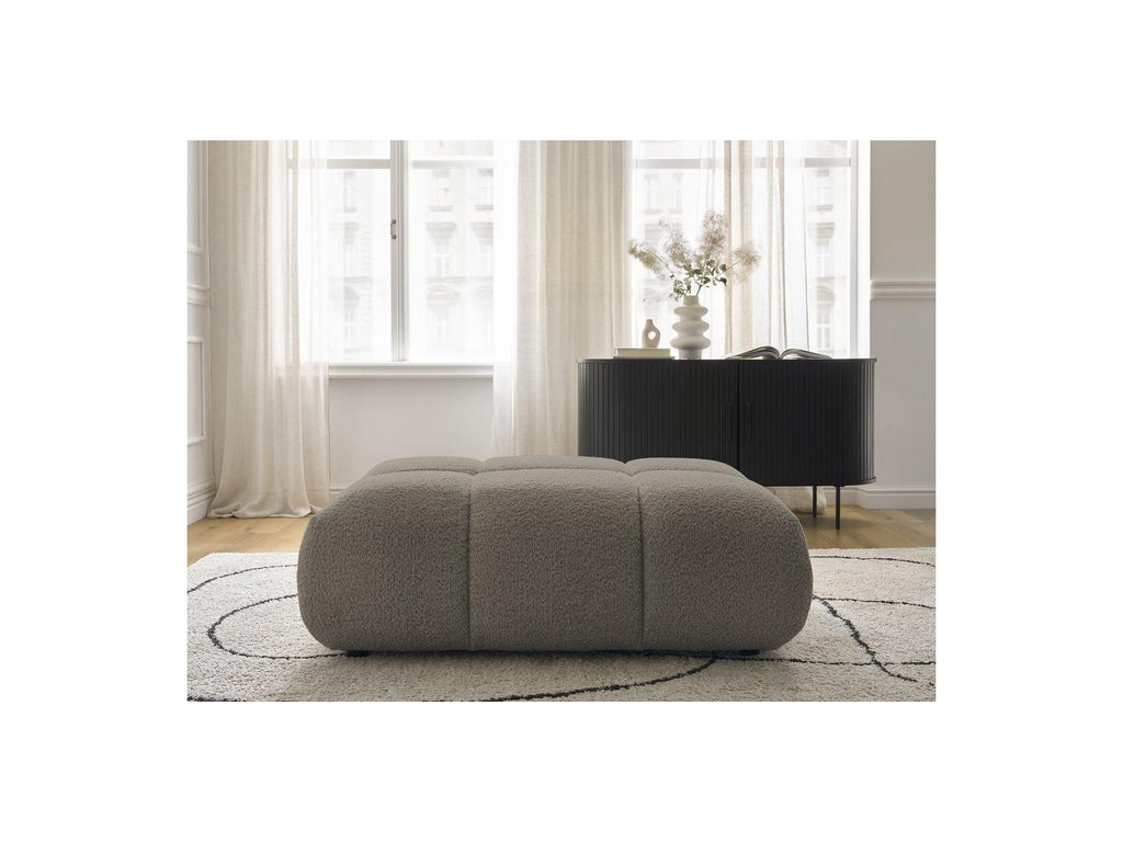 Alya - Pouffe - Bouclé Fabric