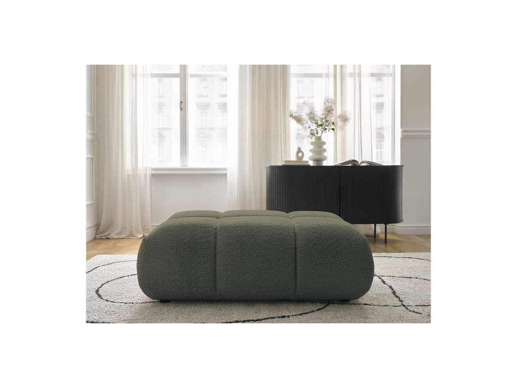 Alya - Pouffe - Bouclé Fabric