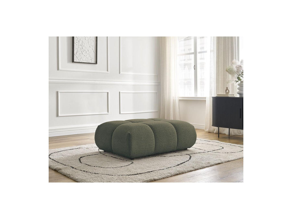 Alya - Pouffe - Bouclé Fabric