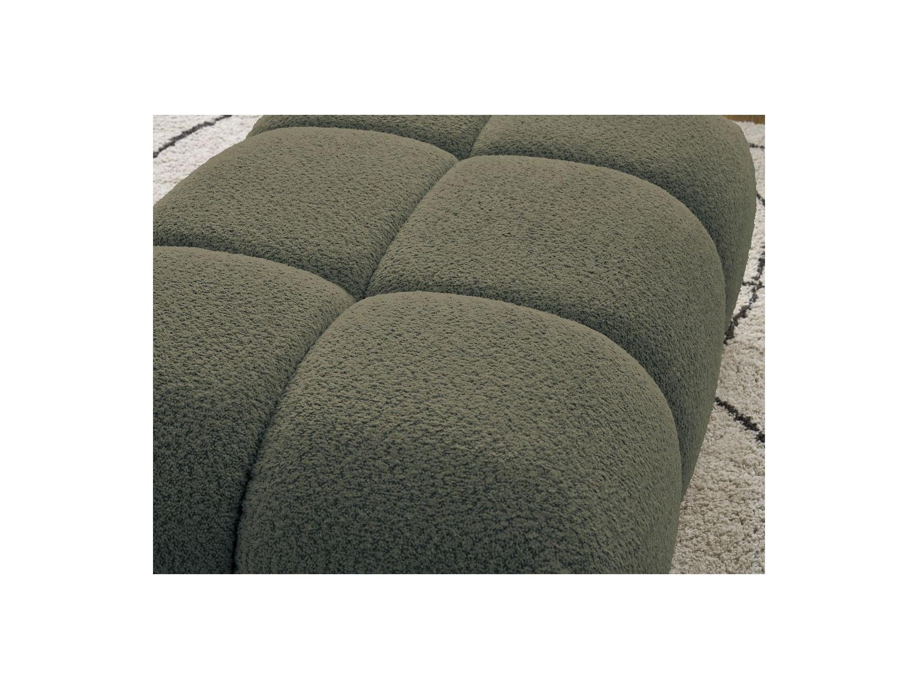 Alya - Pouffe - Bouclé Fabric