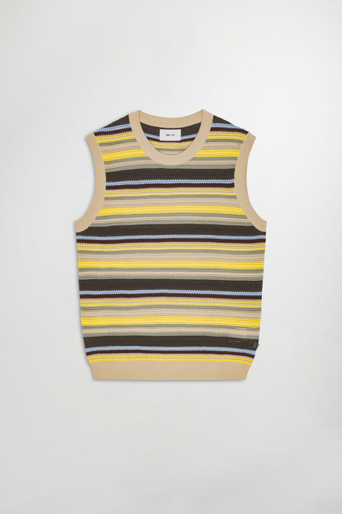 Jersey sin mangas Huxley - Rayas multicolores