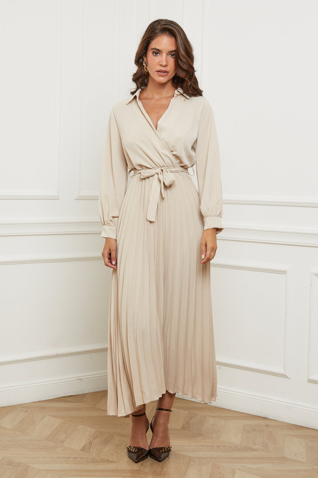 Vestido - Beige