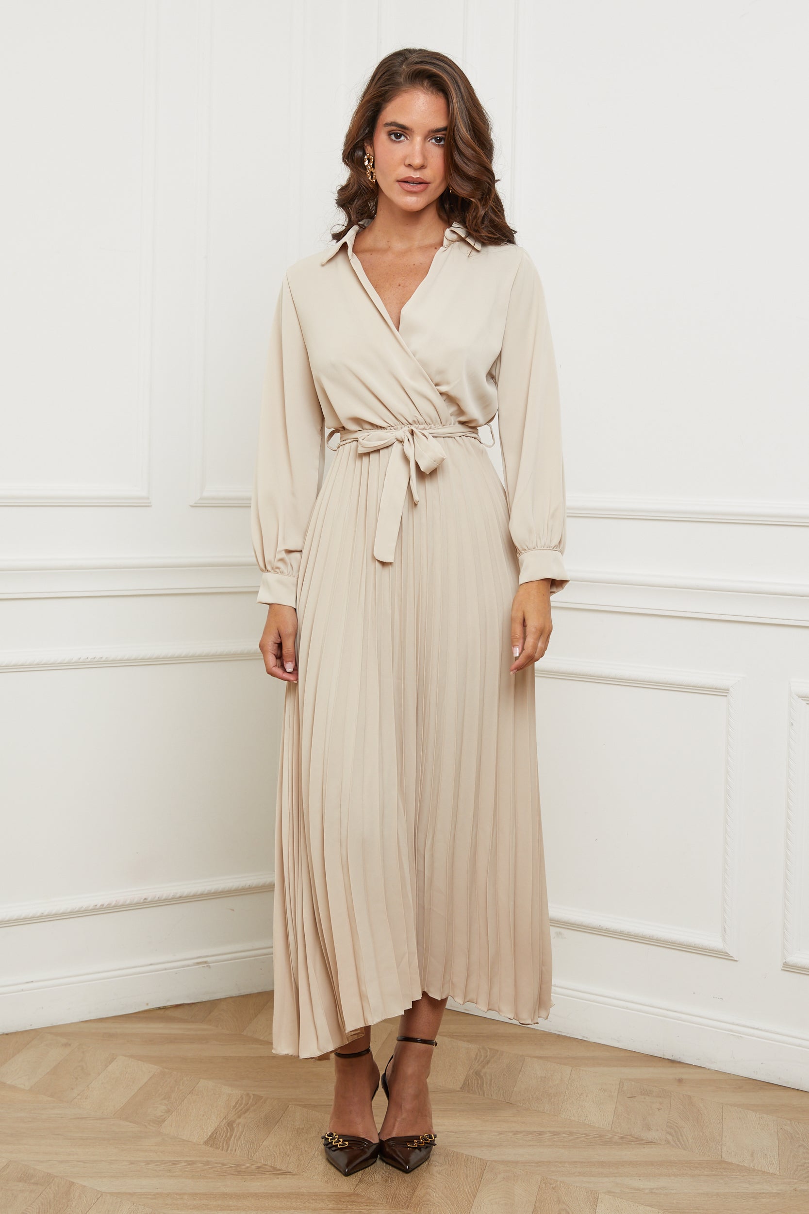 Vestido - Beige