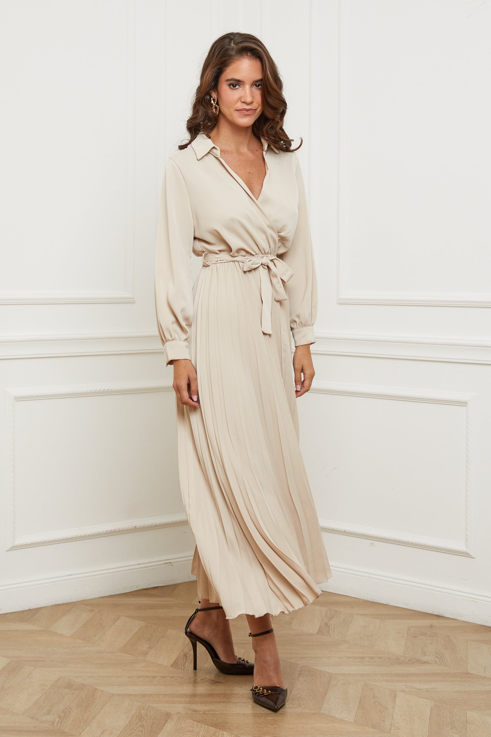 Vestido - Beige
