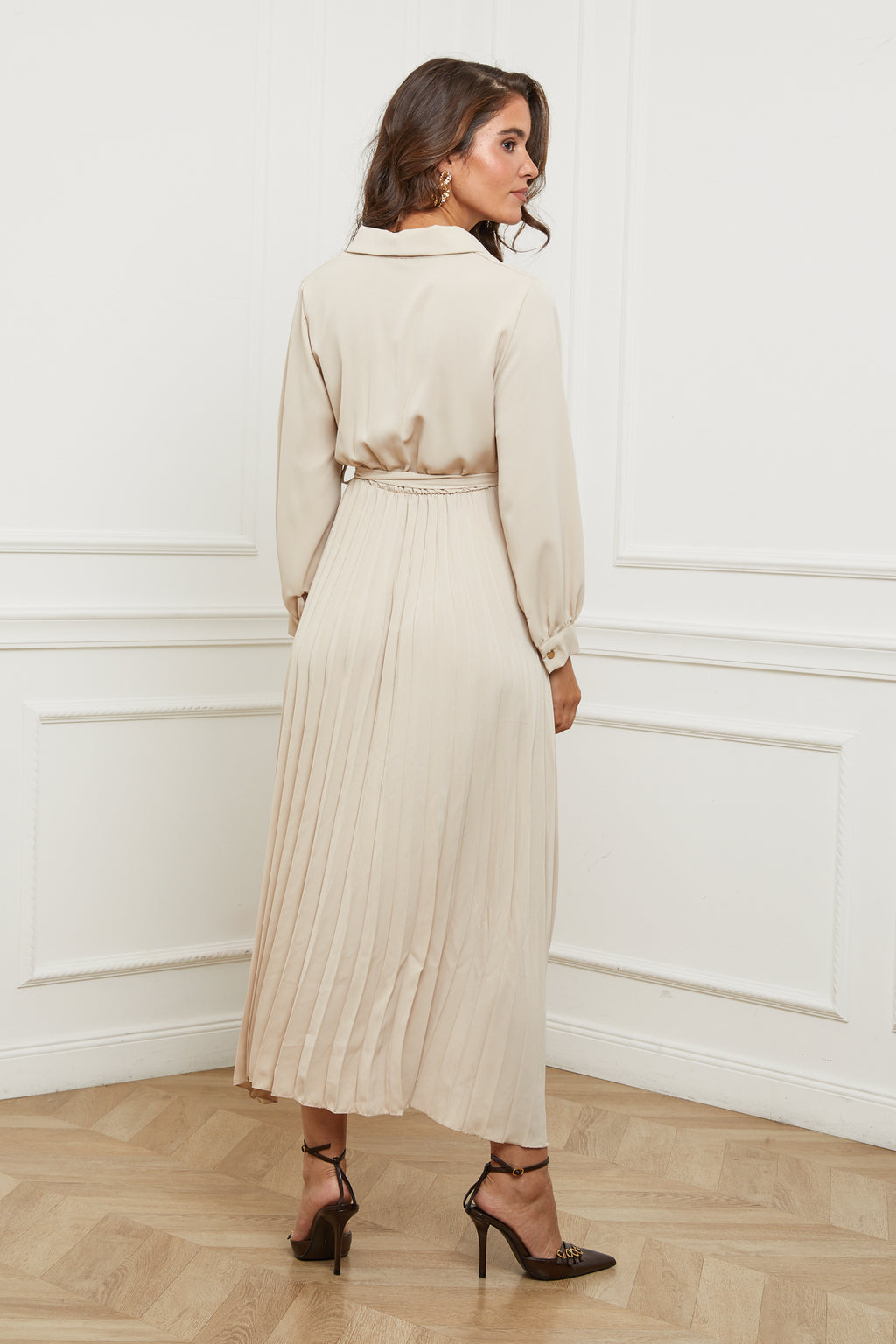 Vestido - Beige