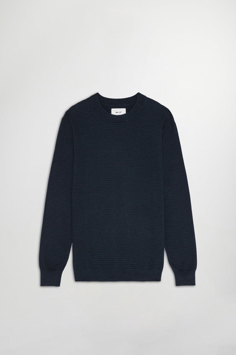 Pull Fabian Crew - Navy Blue