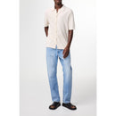 Nolan Polo Cardigan - Ecru