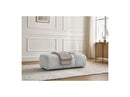 Pamira - Pouf - Tissu Bouclette