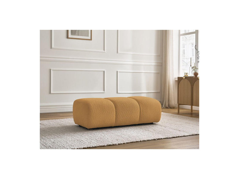 Pamira - Pouf - Tissu Bouclette