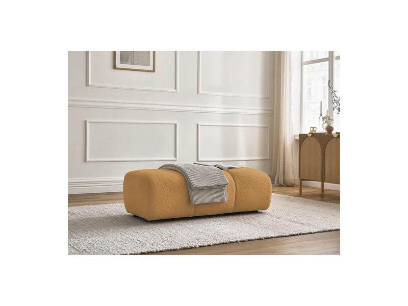 Pamira - Pouf - Tissu Bouclette