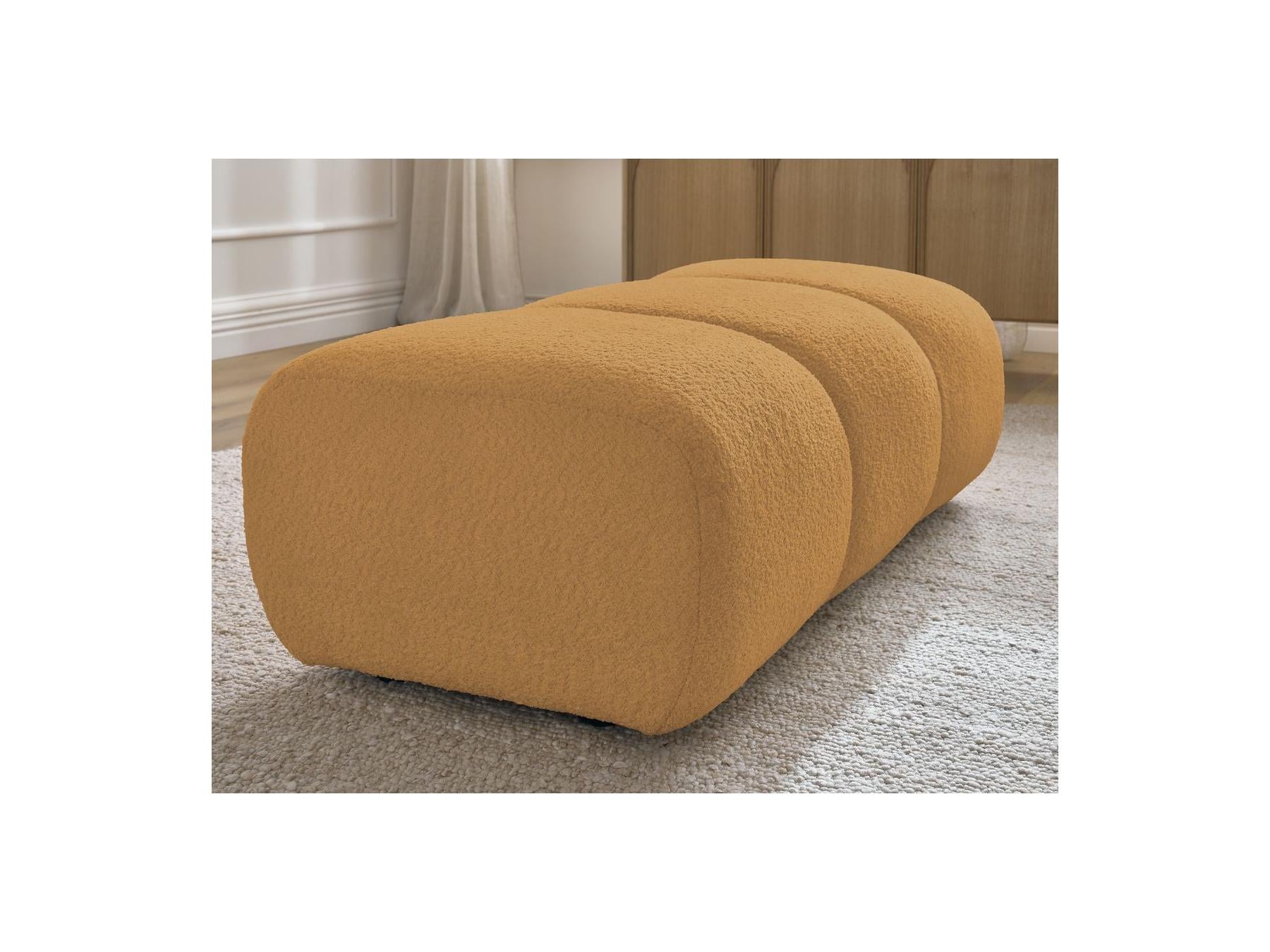 Pamira - Puf - Tejido bouclé