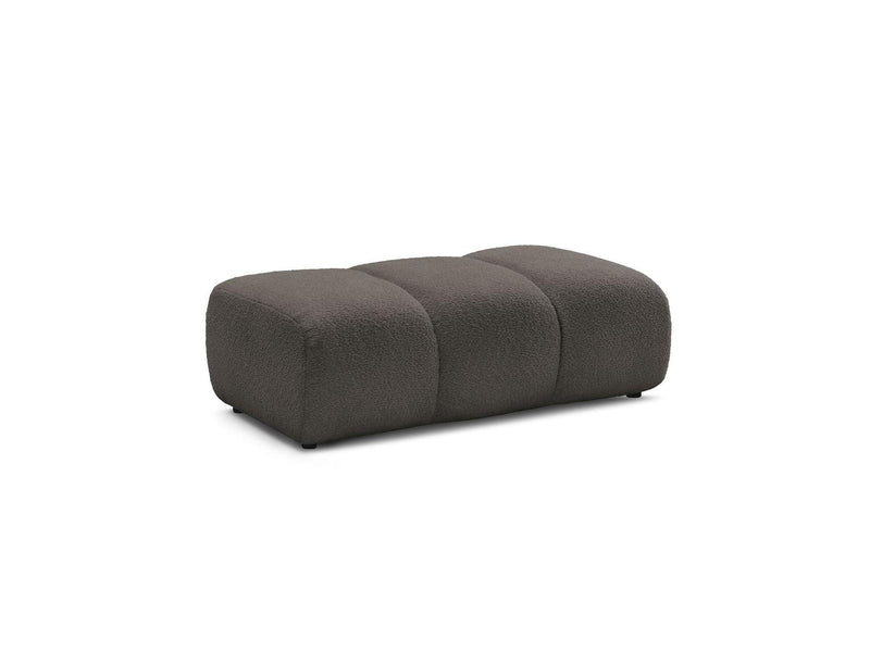 Pamira - Pouf - Tissu Bouclette