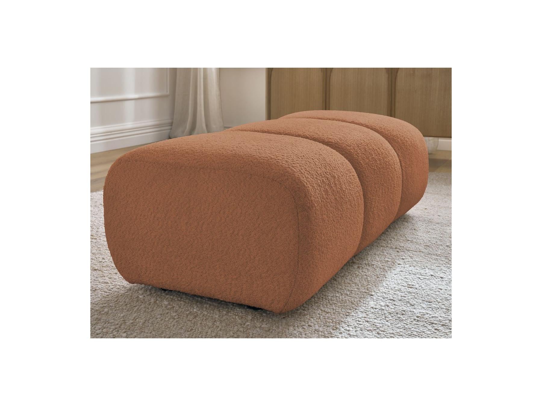 Pamira - Puf - Tejido bouclé