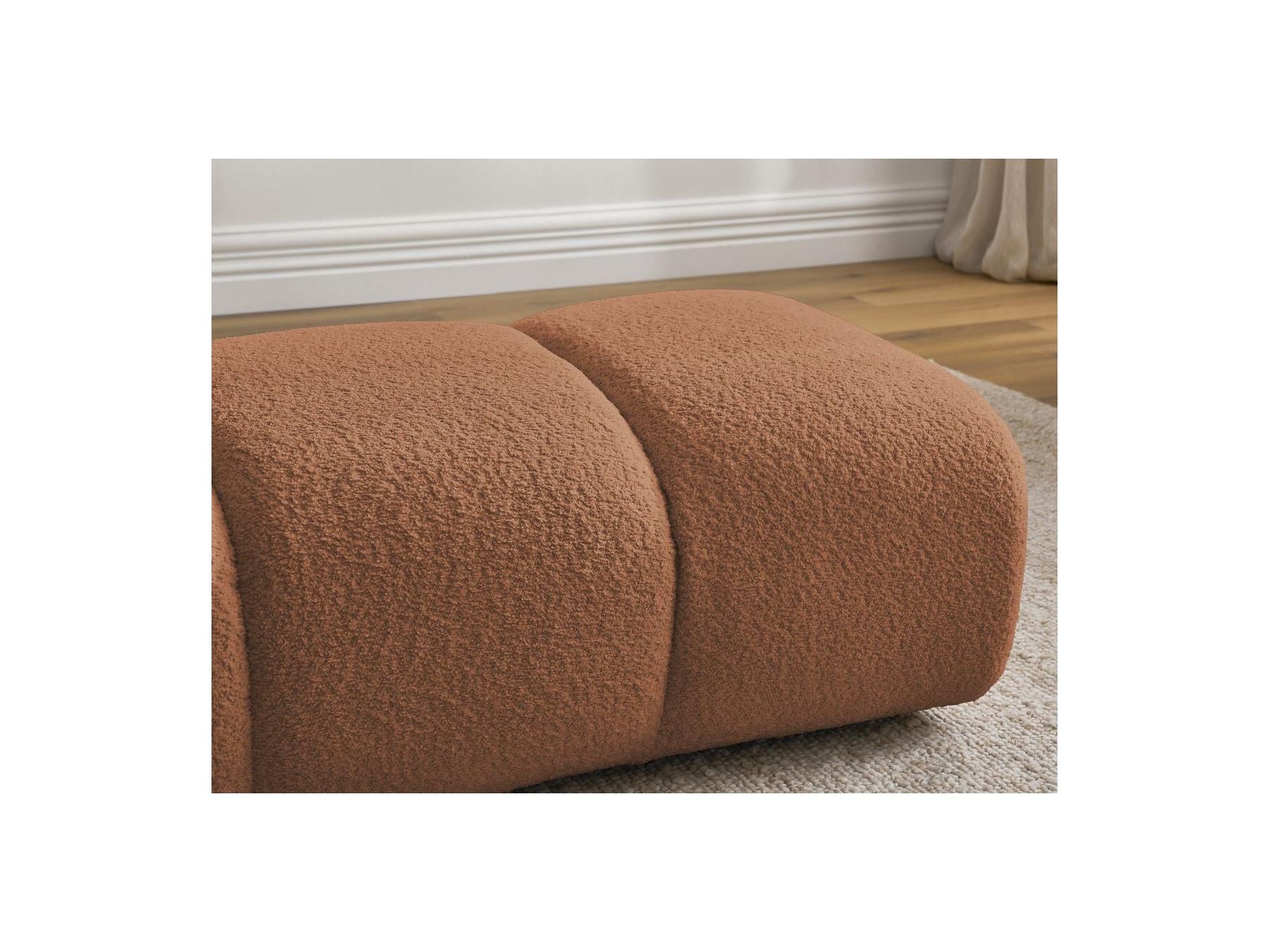 Pamira - Puf - Tejido bouclé
