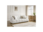 Pamira - Fixed Straight 3-Seater Sofa - Bouclé Fabric