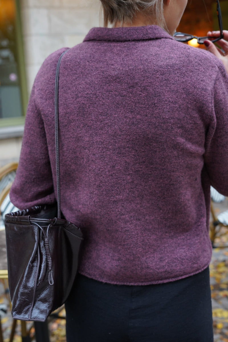 Gilet Alexandre Prune