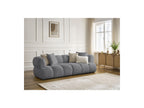 Pamira - Fixed Straight 3-Seater Sofa - Bouclé Fabric