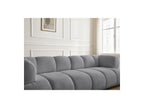 Pamira - Fixed Straight 3-Seater Sofa - Bouclé Fabric