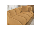 Pamira - Fixed Straight 3-Seater Sofa - Bouclé Fabric