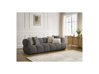 Pamira - Fixed Straight 3-Seater Sofa - Bouclé Fabric