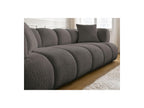 Pamira - Fixed Straight 3-Seater Sofa - Bouclé Fabric