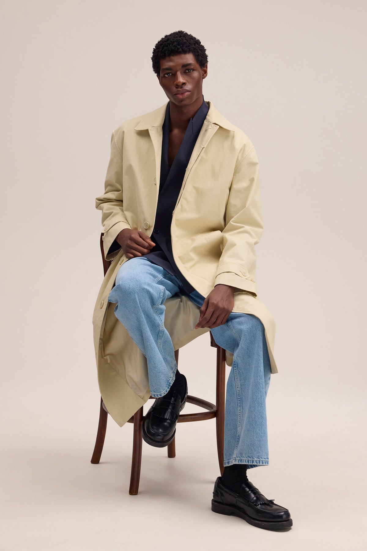 Chaqueta y Abrigo Gibson - Crudo