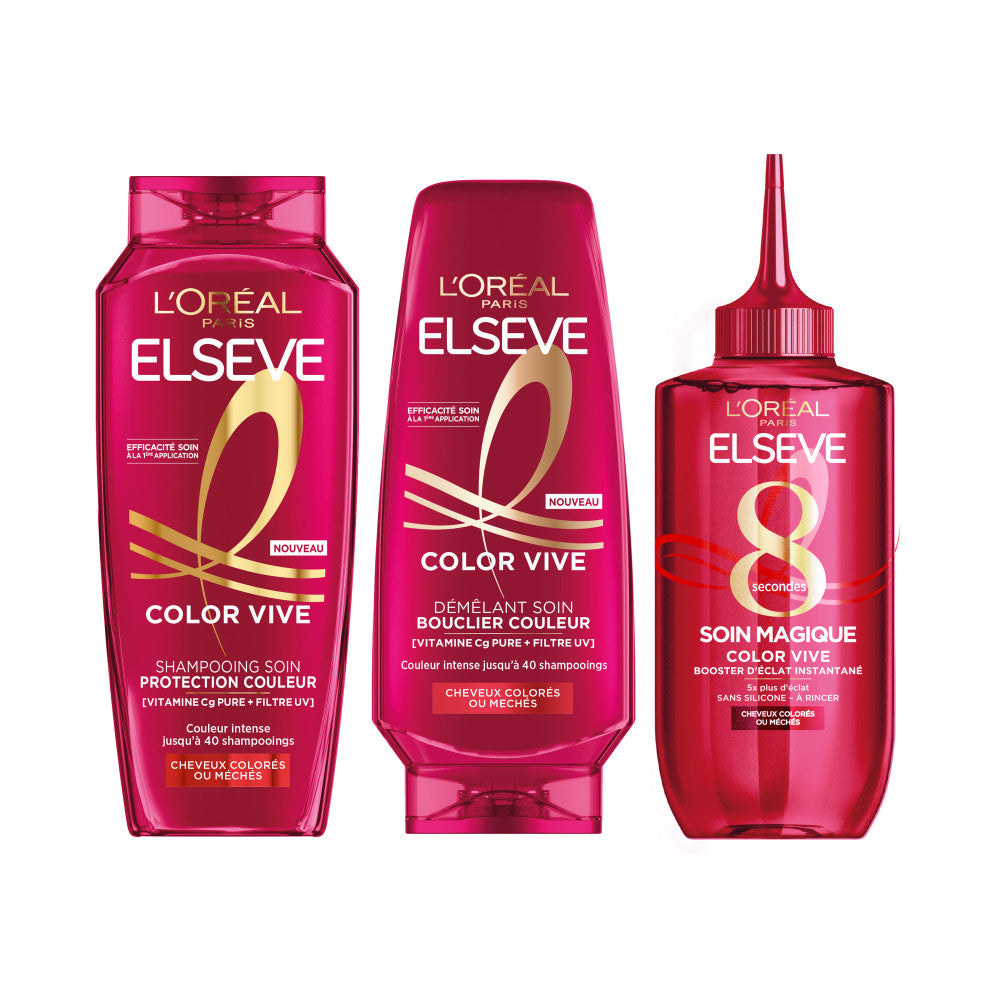 Elseve Color Vive Routine Capillaire Protection Couleur