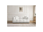 Pamira - Fixed Straight 2-Seater Sofa - Bouclé Fabric