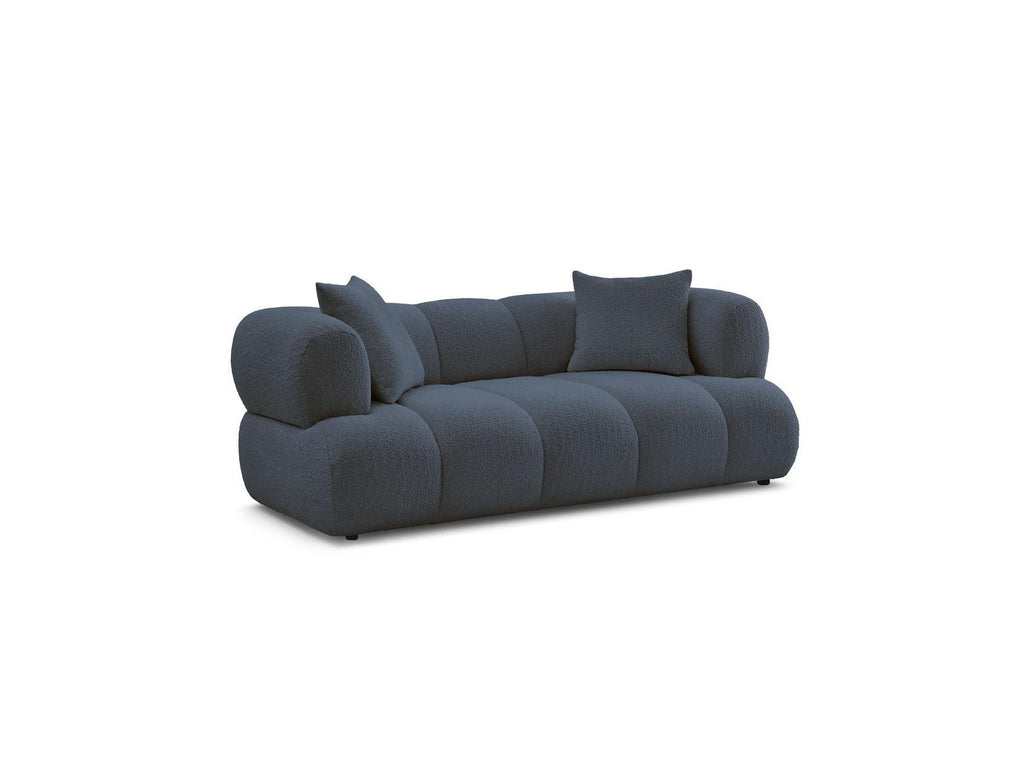 Pamira - Fixed Straight 2-Seater Sofa - Bouclé Fabric