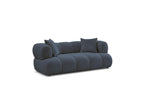 Pamira - Fixed Straight 2-Seater Sofa - Bouclé Fabric