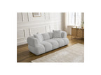 Pamira - Fixed Straight 2-Seater Sofa - Bouclé Fabric