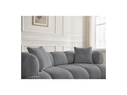 Pamira - Fixed Straight 2-Seater Sofa - Bouclé Fabric