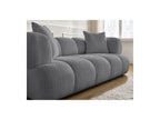 Pamira - Fixed Straight 2-Seater Sofa - Bouclé Fabric