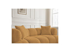 Pamira - Fixed Straight 2-Seater Sofa - Bouclé Fabric