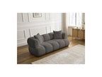Pamira - Fixed Straight 2-Seater Sofa - Bouclé Fabric