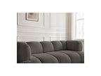 Pamira - Fixed Straight 2-Seater Sofa - Bouclé Fabric