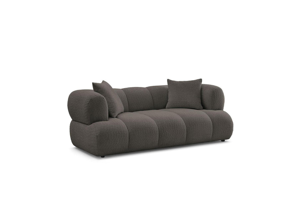 Pamira - Fixed Straight 2-Seater Sofa - Bouclé Fabric