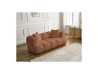 Pamira - Fixed Straight 2-Seater Sofa - Bouclé Fabric