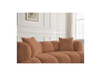 Pamira - Fixed Straight 2-Seater Sofa - Bouclé Fabric