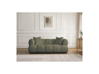 Pamira - Fixed Straight 2-Seater Sofa - Bouclé Fabric