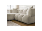 Pamira - Fixed Corner Sofa - Bouclé Fabric - Left Corner