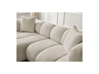 Pamira - Fixed Corner Sofa - Bouclé Fabric - Left Corner