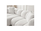 Pamira - Fixed Corner Sofa - Bouclé Fabric - Left Corner