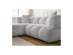Pamira - Fixed Corner Sofa - Bouclé Fabric - Left Corner