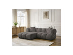 Pamira - Fixed Corner Sofa - Bouclé Fabric - Left Corner