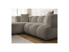 Pamira - Fixed Corner Sofa - Bouclé Fabric - Left Corner
