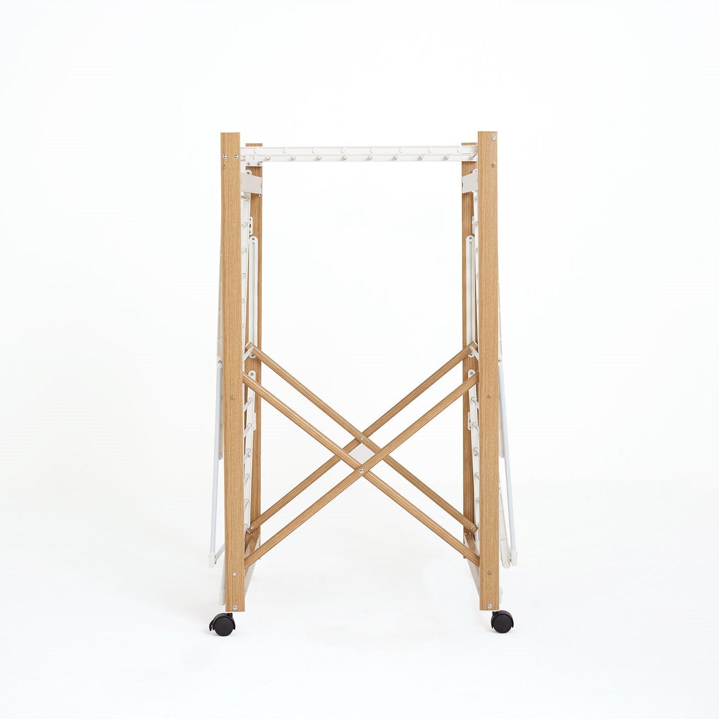 Ushuaia Xxl Foldable Laundry Drying Rack - 32M - Wood