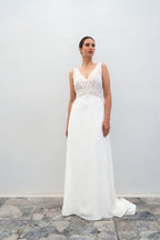 Robe De Mariée Iris - Blanc Soie