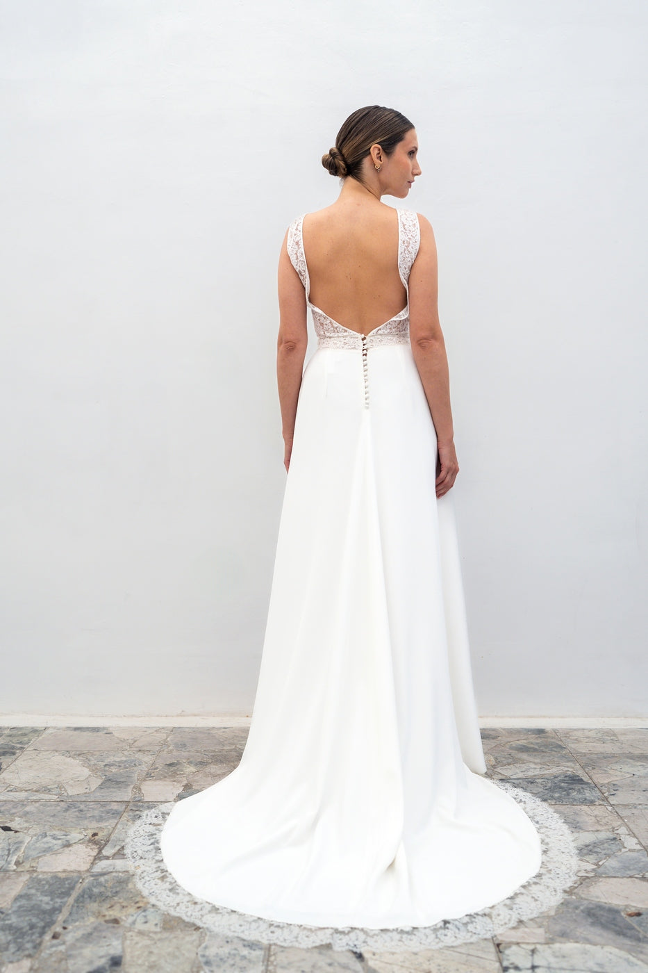Robe De Mariée Iris - Blanc Soie